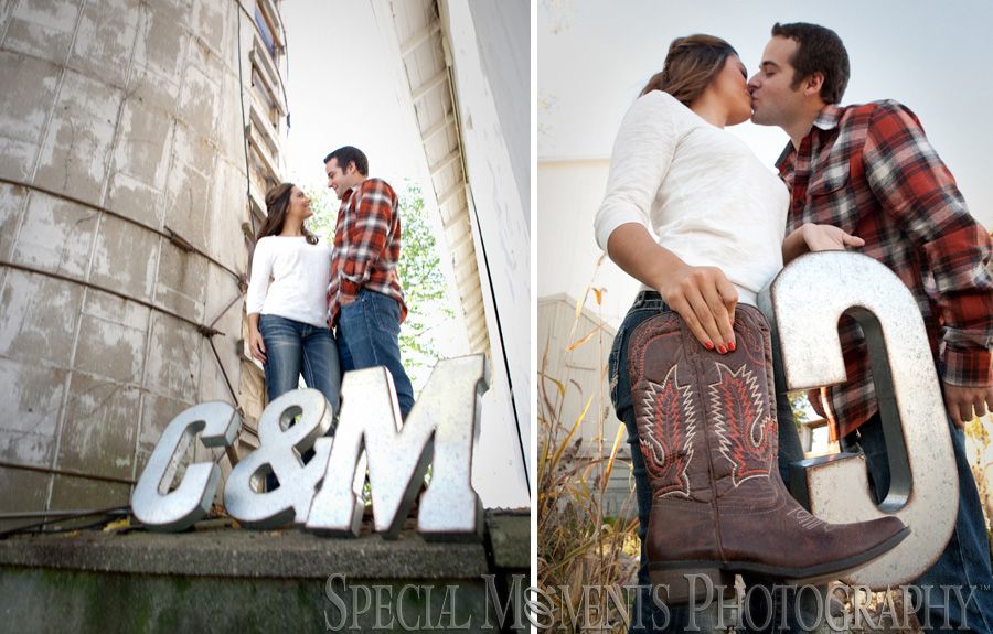 Home engagement photography