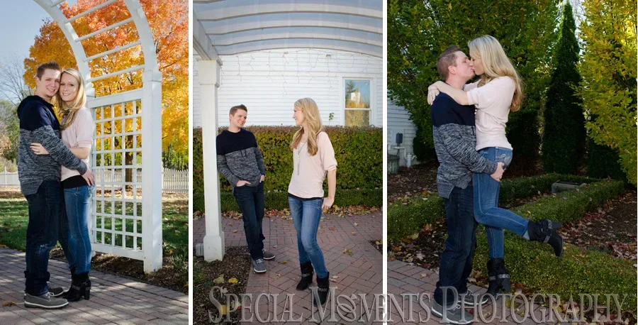 Long Park Commerce Twp. Engagement photography