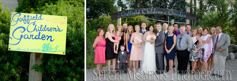 Matthaei Botanical Gardens Ann Arbor wedding photography