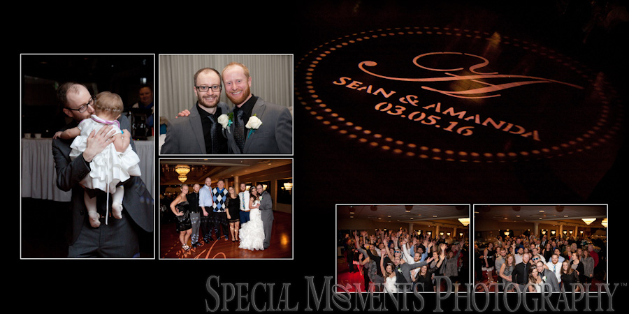 Grecian Center Southgate MI wedding photograph