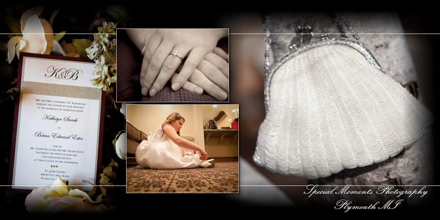 Ss. Mary & Joseph Chapel Plymouth MI wedding album