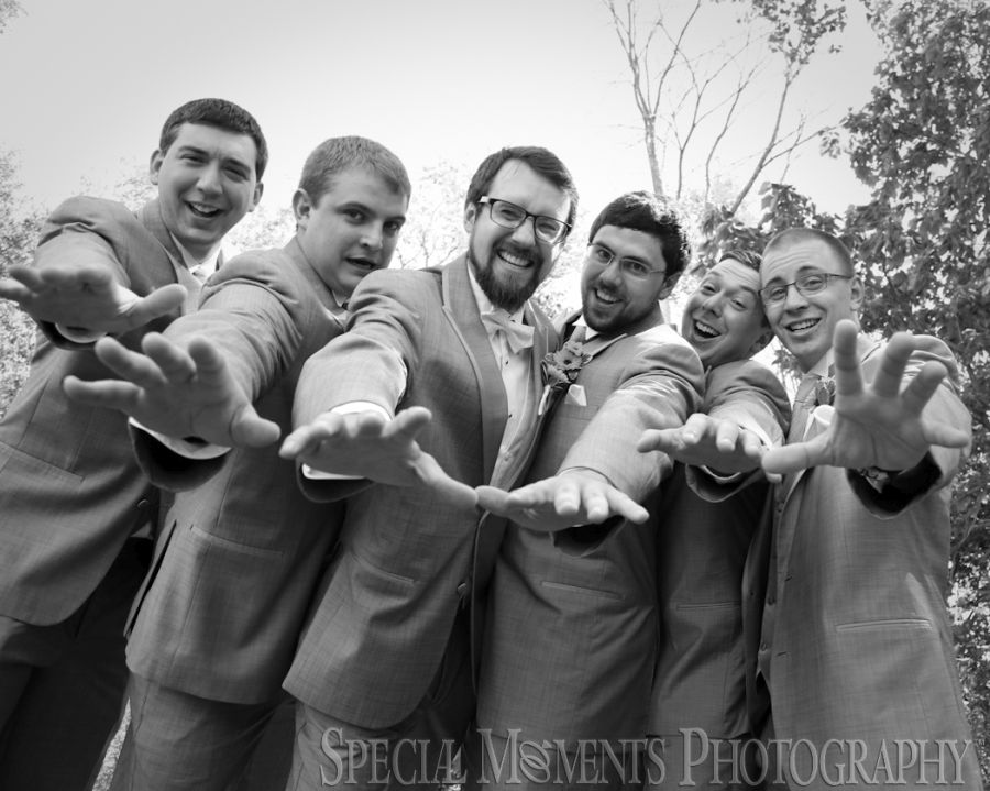 Matthaei Botanical Gardens wedding photos.