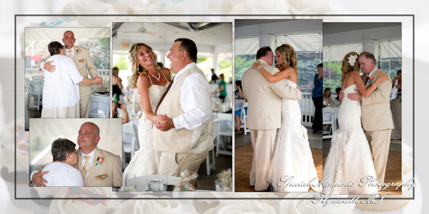 Fine Art Classic Design - Scott & Melissa at Bay Pointe Inn Shelbyville MI wedding album photography