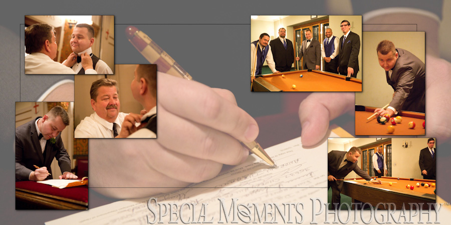 Masonic Temple Detroit MI wedding photograph