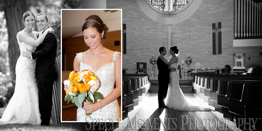 Our Lady of the Lakes Wedding Waterford MI photograph
