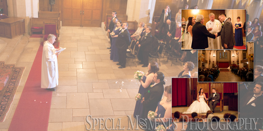 Masonic Temple Detroit MI wedding photograph