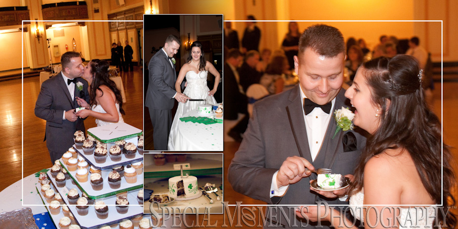 Masonic Temple Detroit MI wedding photograph