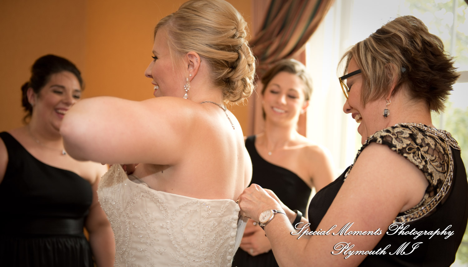 Charlotte & Andrew at Dearborn Inn Dearborn MI wedding photography