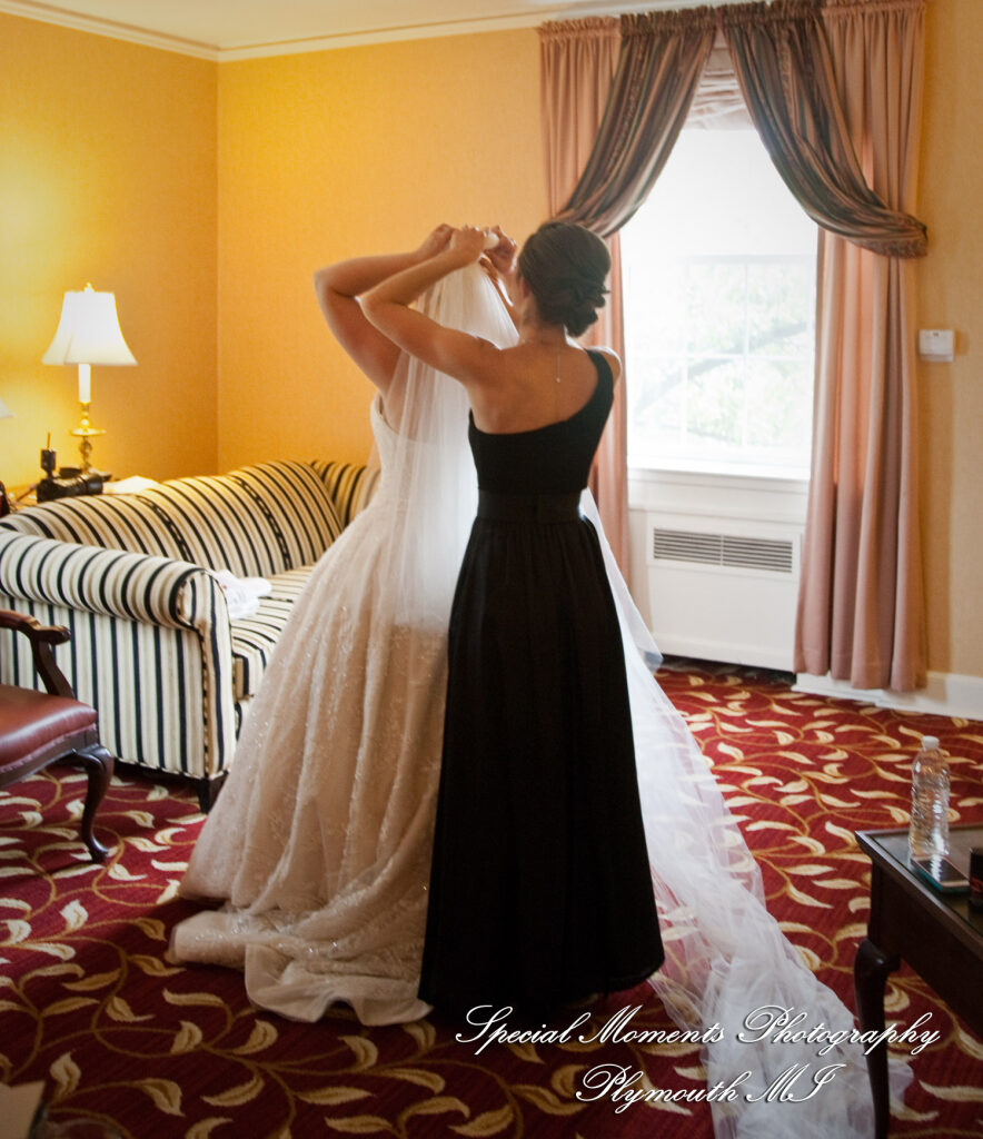 Charlotte & Andrew at Dearborn Inn Dearborn MI wedding photography