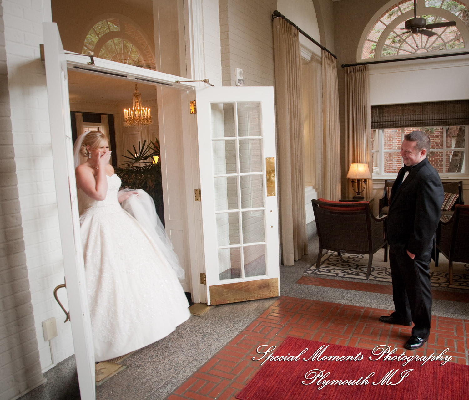Charlotte & Andrew at Dearborn Inn Dearborn MI wedding photography