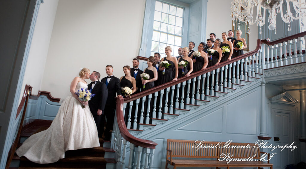 Charlotte & Andrew at Henry Ford Museum Dearborn MI wedding photography