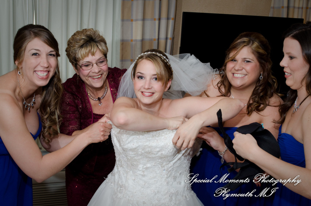 Katherine & Justin at Shelby Banquet Center Shelby Twp MI wedding photograph