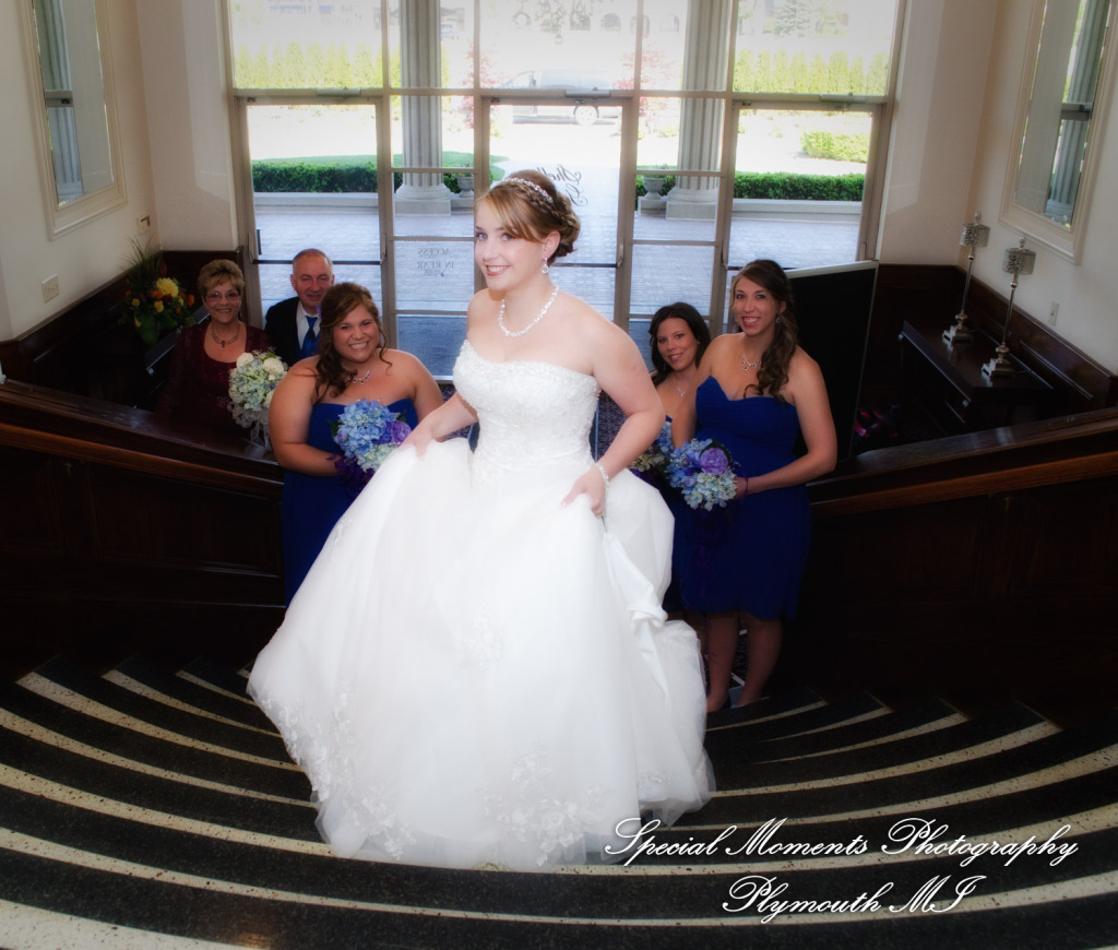 Katherine & Justin at Shelby Banquet Center Shelby Twp MI wedding photograph