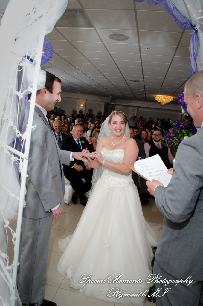 Katherine & Justin at Shelby Banquet Center Shelby Twp MI wedding photograph