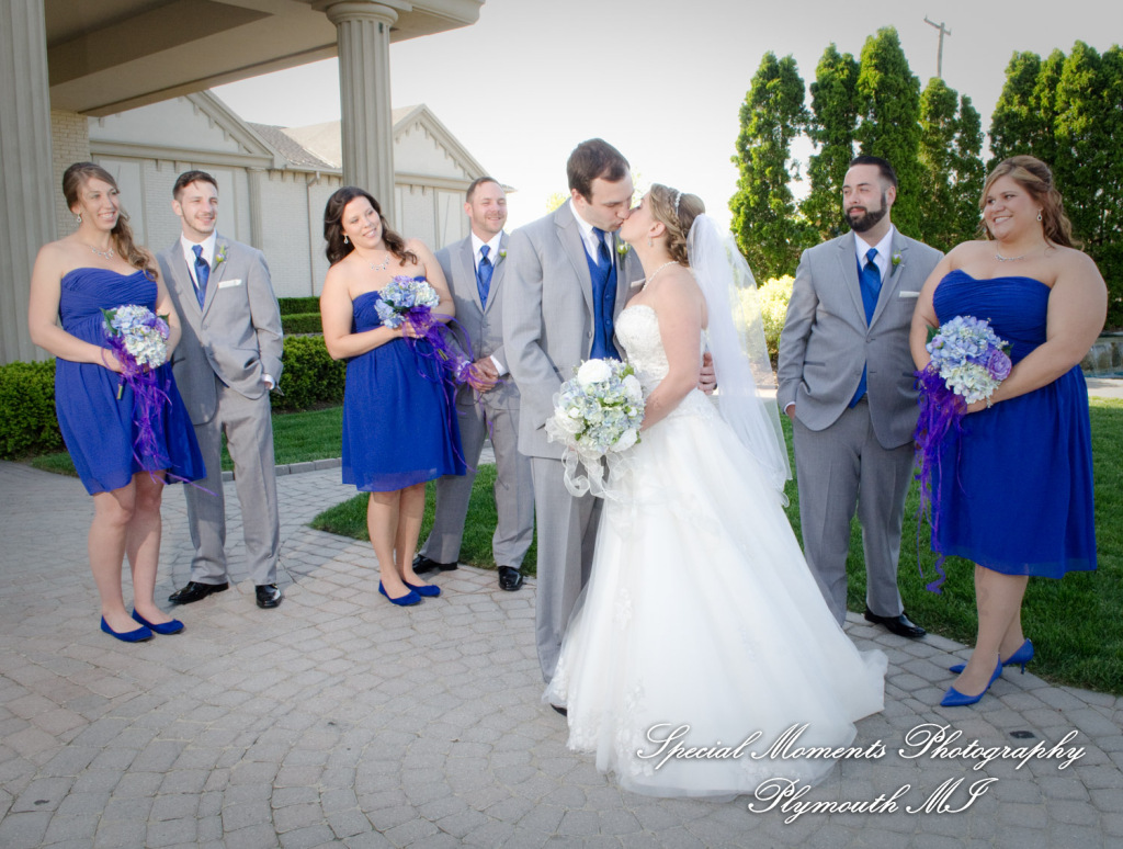 Katherine & Justin at Shelby Banquet Center Shelby Twp MI wedding photograph