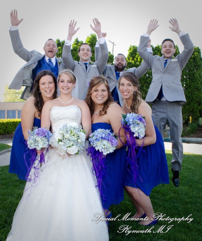 Katherine & Justin at Shelby Banquet Center Shelby Twp MI wedding photograph