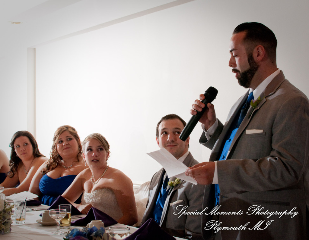 Katherine & Justin at Shelby Banquet Center Shelby Twp MI wedding photograph