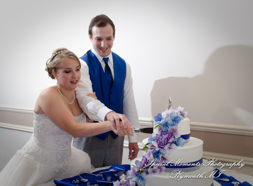 Katherine & Justin at Shelby Banquet Center Shelby Twp MI wedding photograph