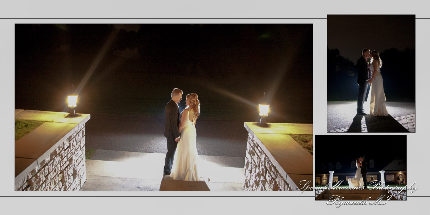 Fine Art Classic Design - Richard & Daphnie at Cherry Creek Golf Club Shelby Twp. MI wedding album photography