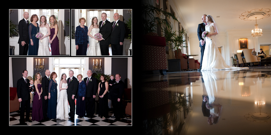 Coffee Table Design - Matthew & Jamie at Dearborn Inn Dearborn MI wedding album photography