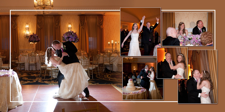 Coffee Table Design - Matthew & Jamie at Dearborn Inn Dearborn MI wedding album photography
