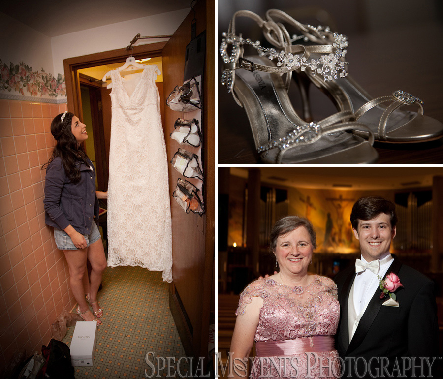 St. Clare of Montefalco Grosse Pointe Park MI wedding photograph