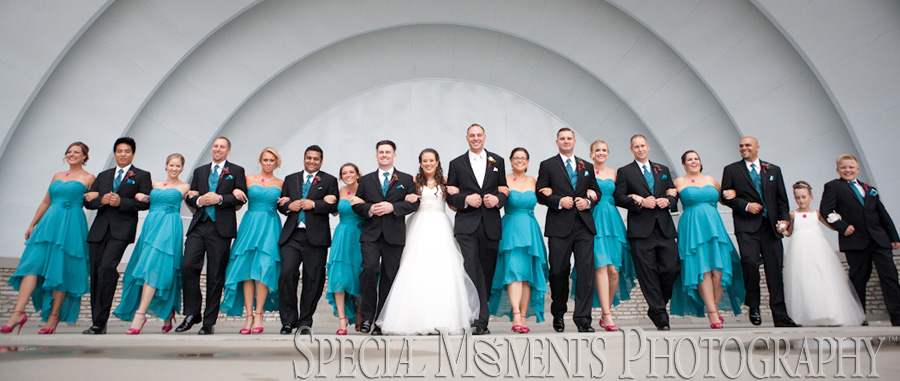 Toledo Zoo Toledo OH wedding photograph