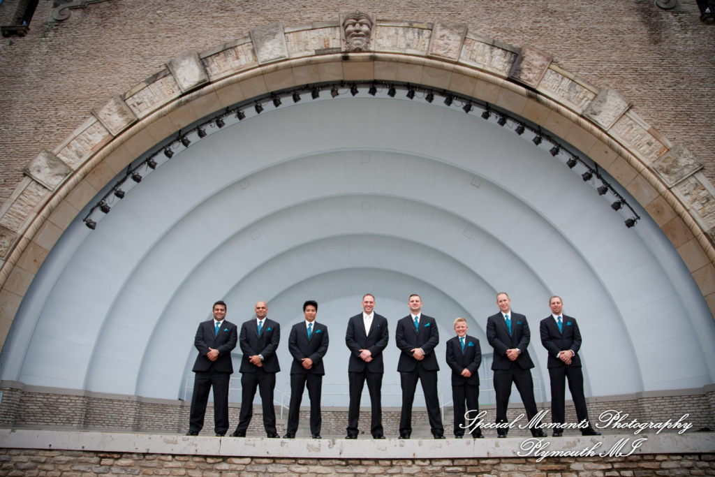 Candace & Paul at Toledo Zoo Toledo OH wedding photography