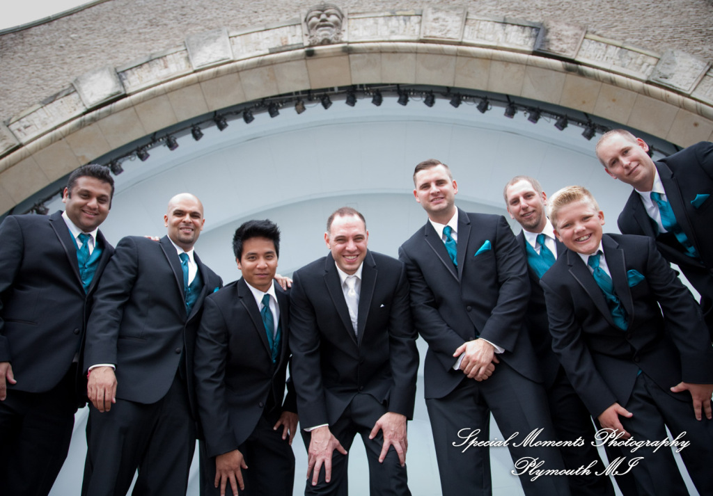 Candace & Paul at Toledo Zoo Toledo OH wedding photography