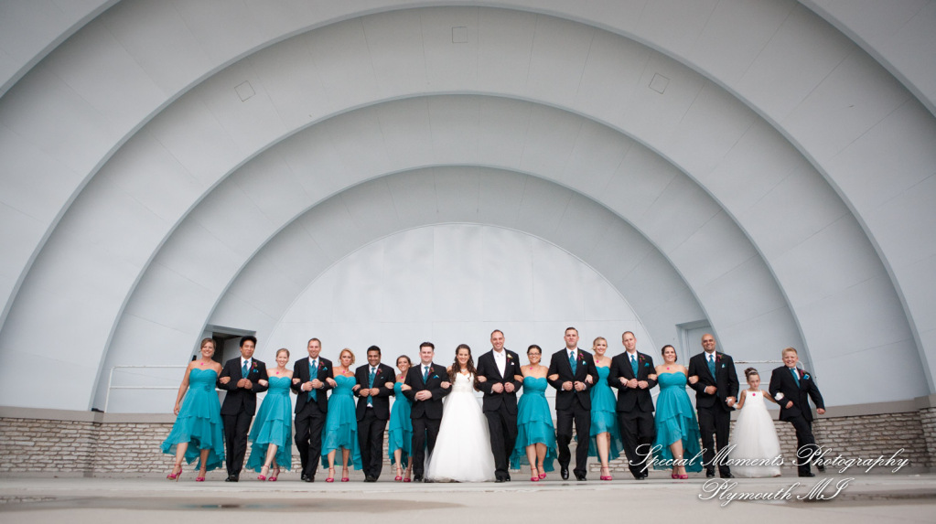 Candace & Paul at Toledo Zoo Toledo OH wedding photography