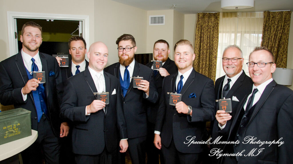 Rachael & Christopher at Warren Valley Golf Club Dearborn Heights MI wedding photography