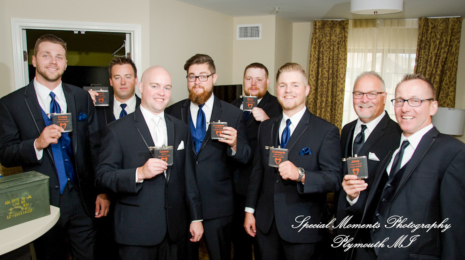 Rachael & Christopher at Warren Valley Golf Club Dearborn Heights MI wedding photography