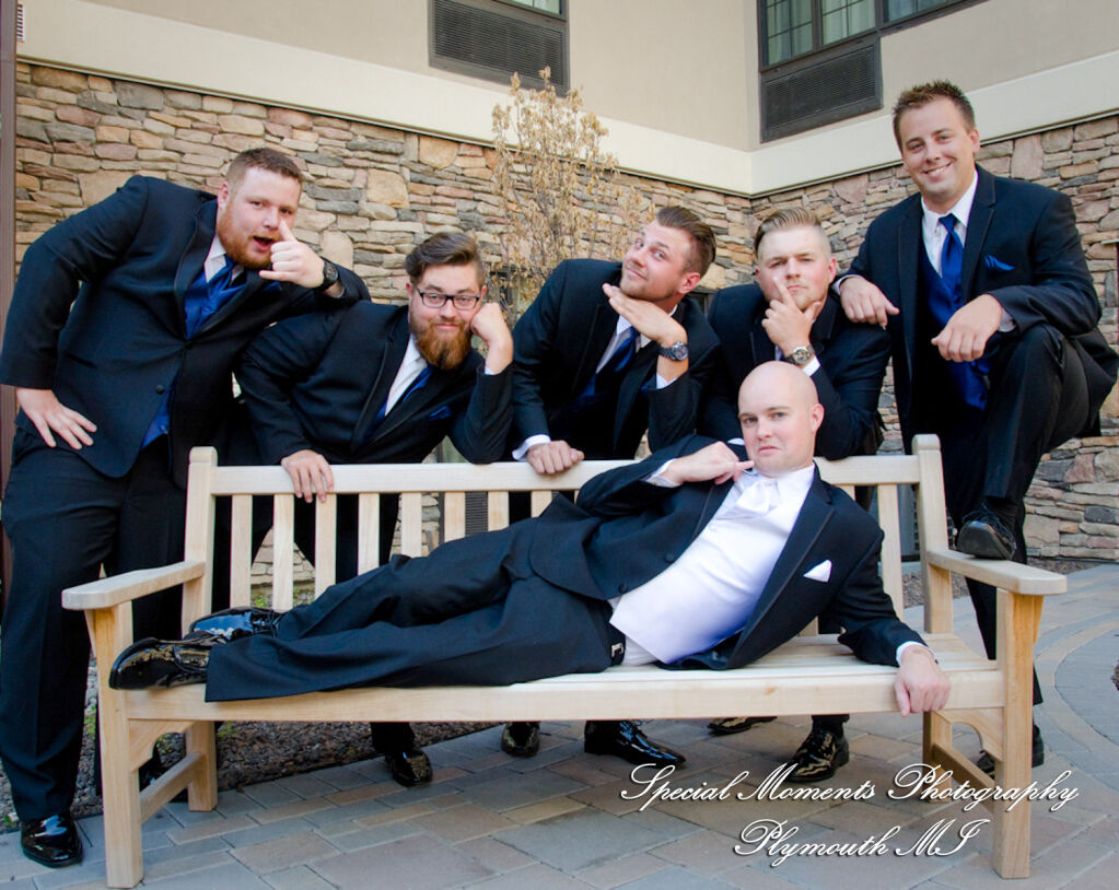 Rachael & Christopher at Warren Valley Golf Club Dearborn Heights MI wedding photography
