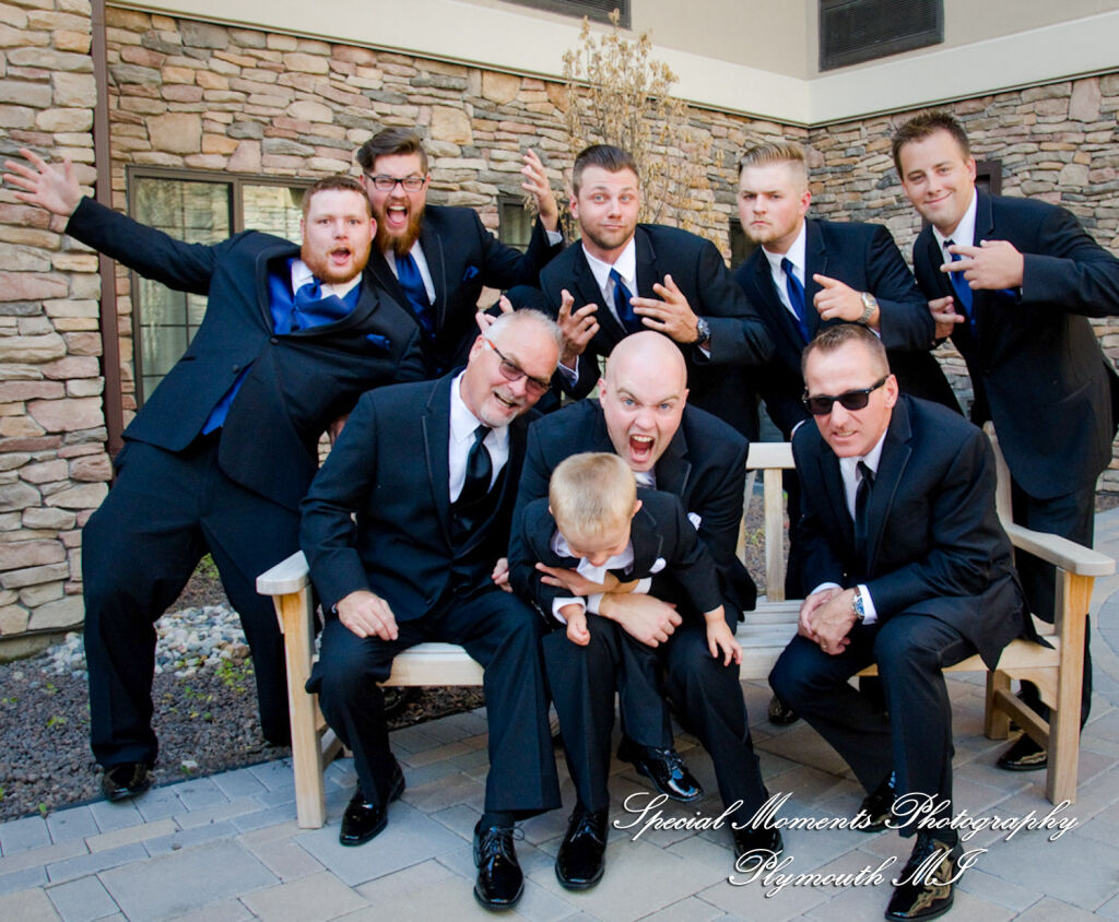 Rachael & Christopher at Warren Valley Golf Club Dearborn Heights MI wedding photography