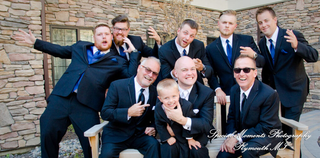 Rachael & Christopher at Warren Valley Golf Club Dearborn Heights MI wedding photography