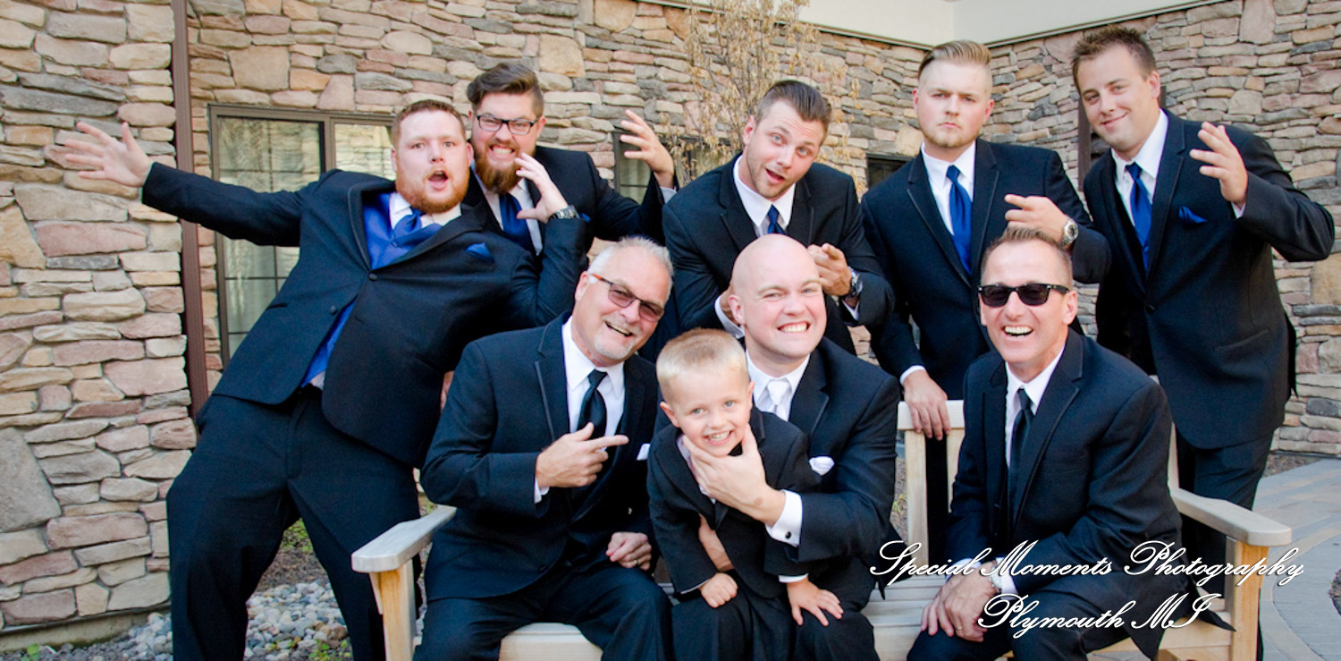 Rachael & Christopher at Warren Valley Golf Club Dearborn Heights MI wedding photography