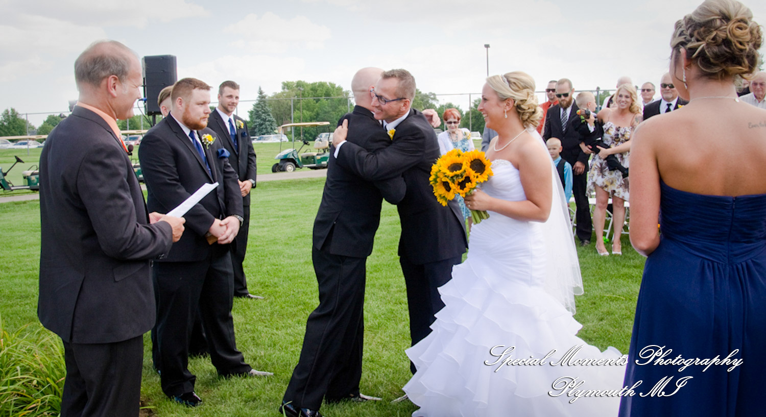 Rachael & Christopher at Warren Valley Golf Club Dearborn Heights MI wedding photography
