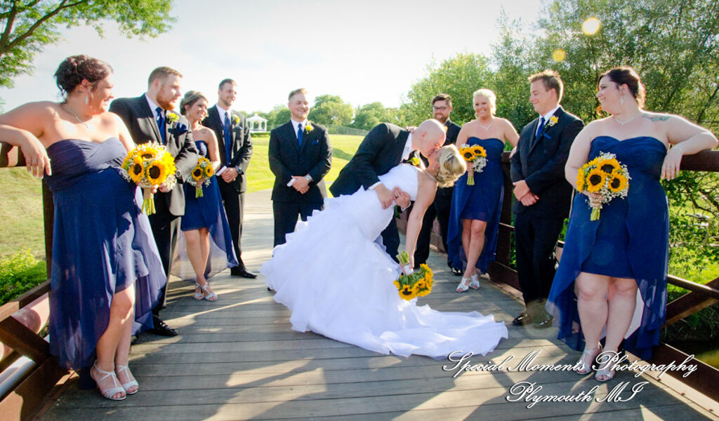 Rachael & Christopher at Warren Valley Golf Club Dearborn Heights MI wedding photography