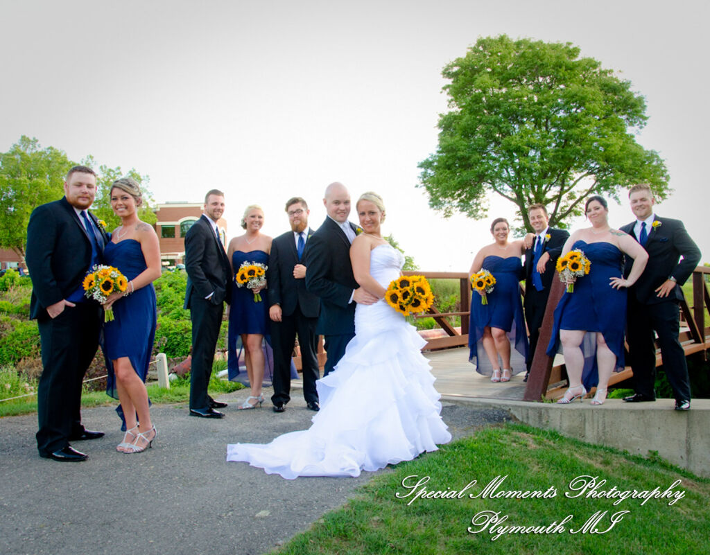 Rachael & Christopher at Warren Valley Golf Club Dearborn Heights MI wedding photography