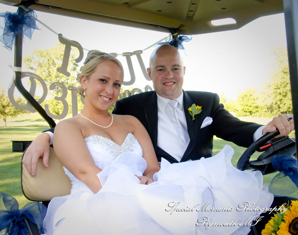 Rachael & Christopher at Warren Valley Golf Club Dearborn Heights MI wedding photography