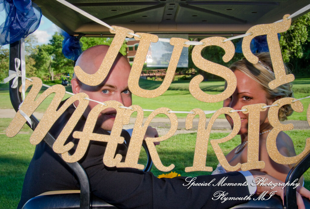 Rachael & Christopher at Warren Valley Golf Club Dearborn Heights MI wedding photography