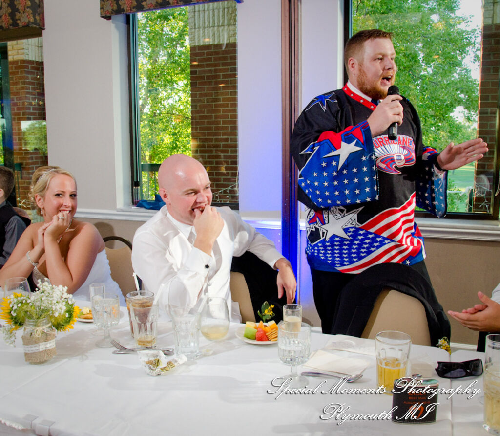 Rachael & Christopher at Warren Valley Golf Club Dearborn Heights MI wedding photography