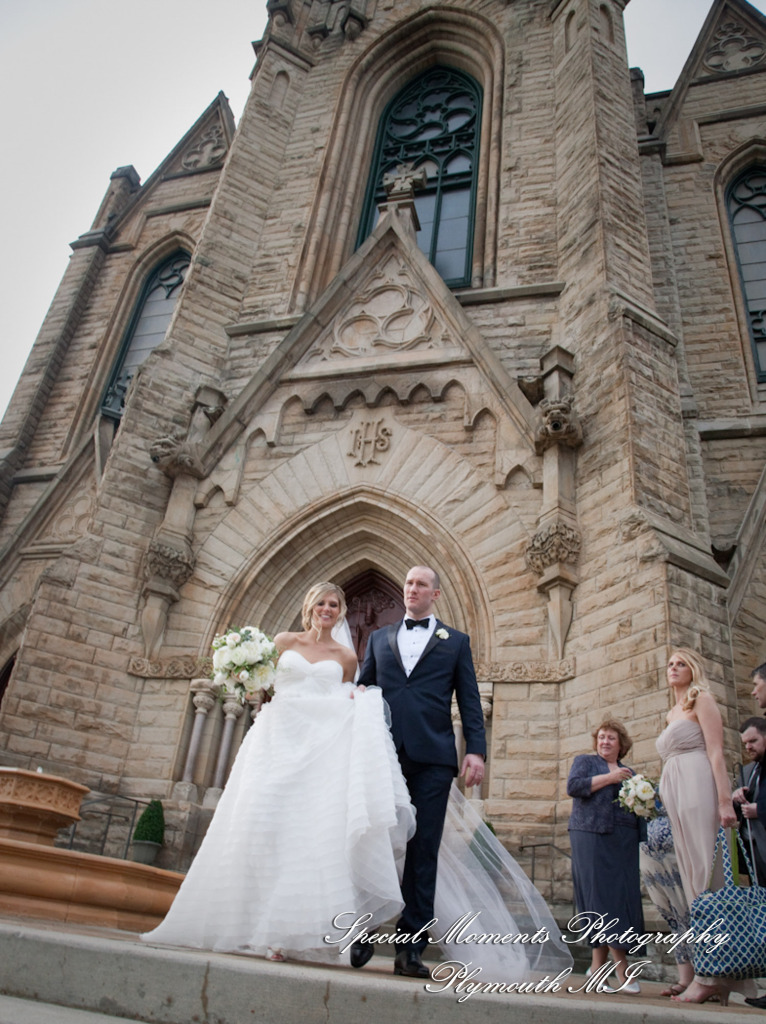 Julianna & Jason at St. Patrick Historic Catholic Toledo OH wedding photography