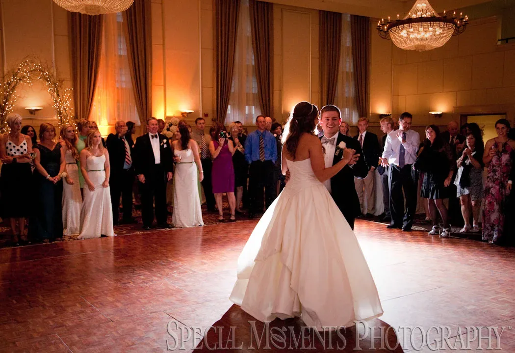 Inn At St. John Grand Ballroom Plymouth MI wedding photograph