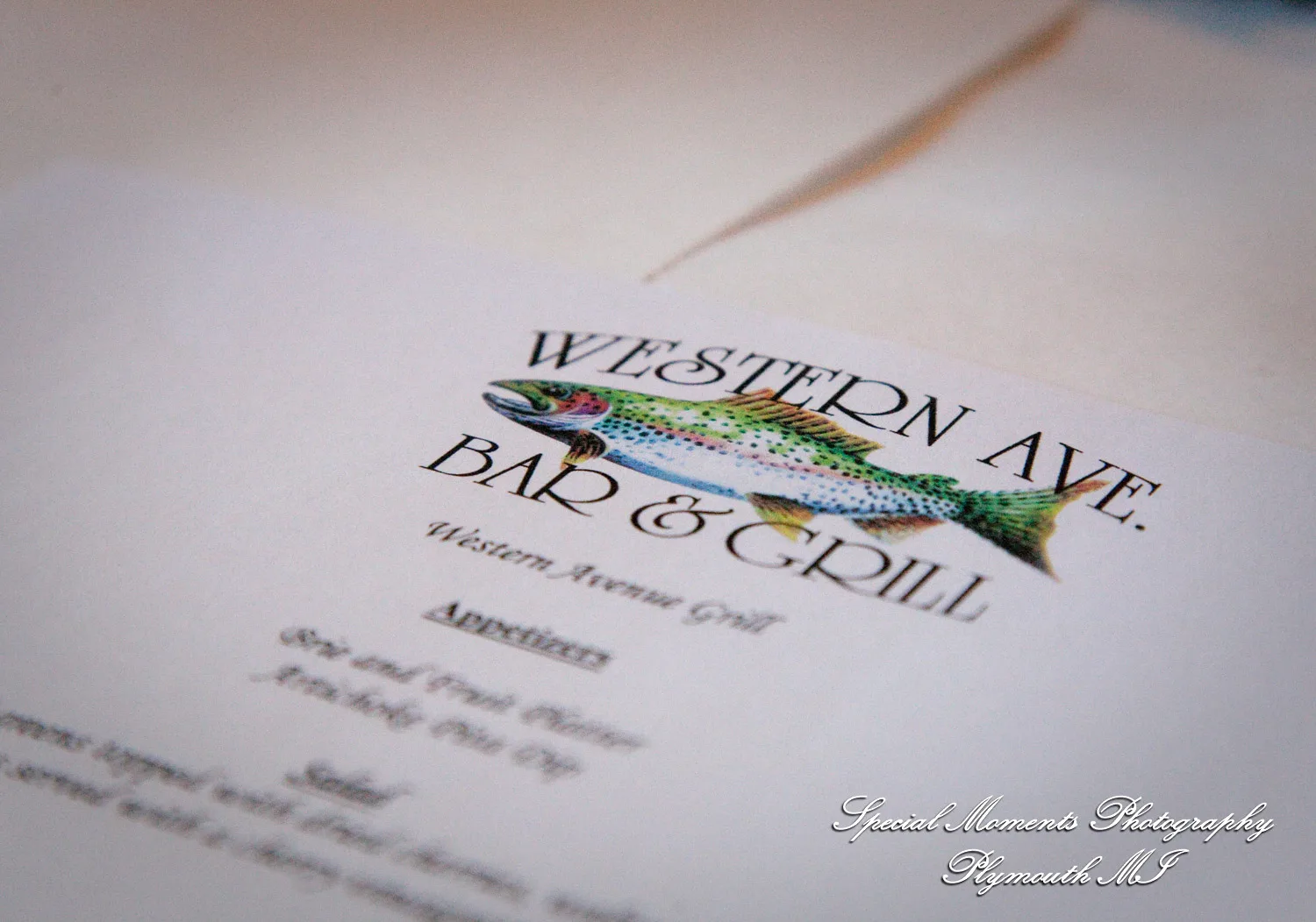 Western Avenue Bar & Grill Glen Arbor MI wedding photograph