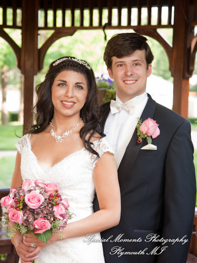 David & Cathy at St. Clare of Montefalco Grosse Pointe Park MI wedding photography