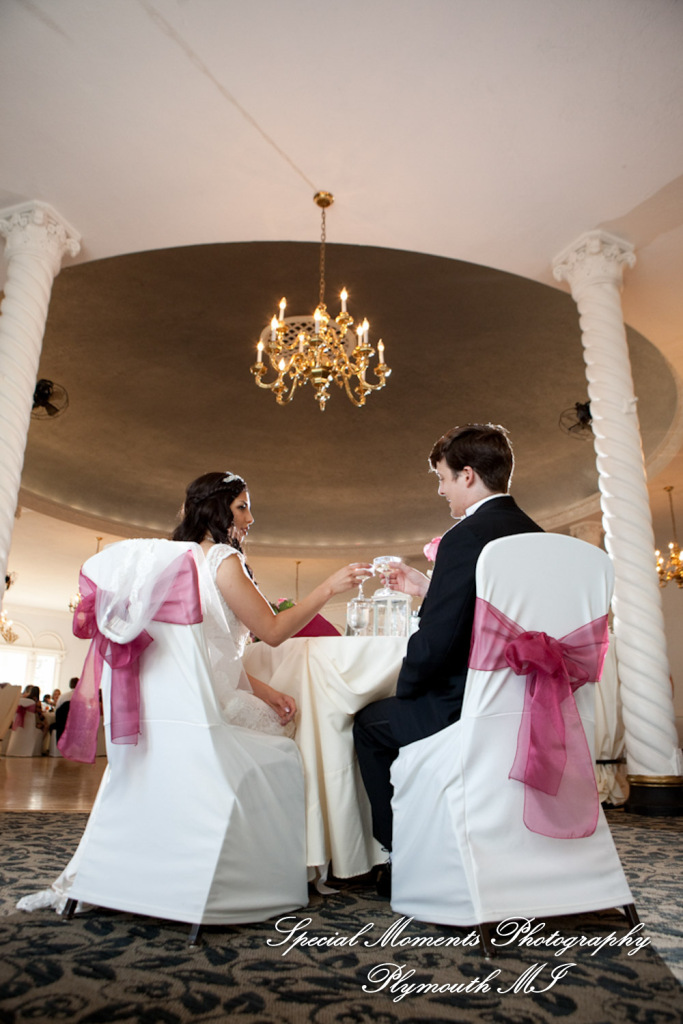 David & Cathy at Blossom Heath Inn St. Clair Shores MI wedding photography