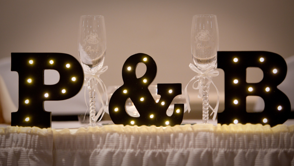 Breanna & Phillip Shelby Banquet Center Shelby Twp. MI wedding photograph