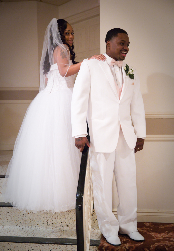 Breanna & Phillip Shelby Banquet Center Shelby Twp. MI wedding photograph