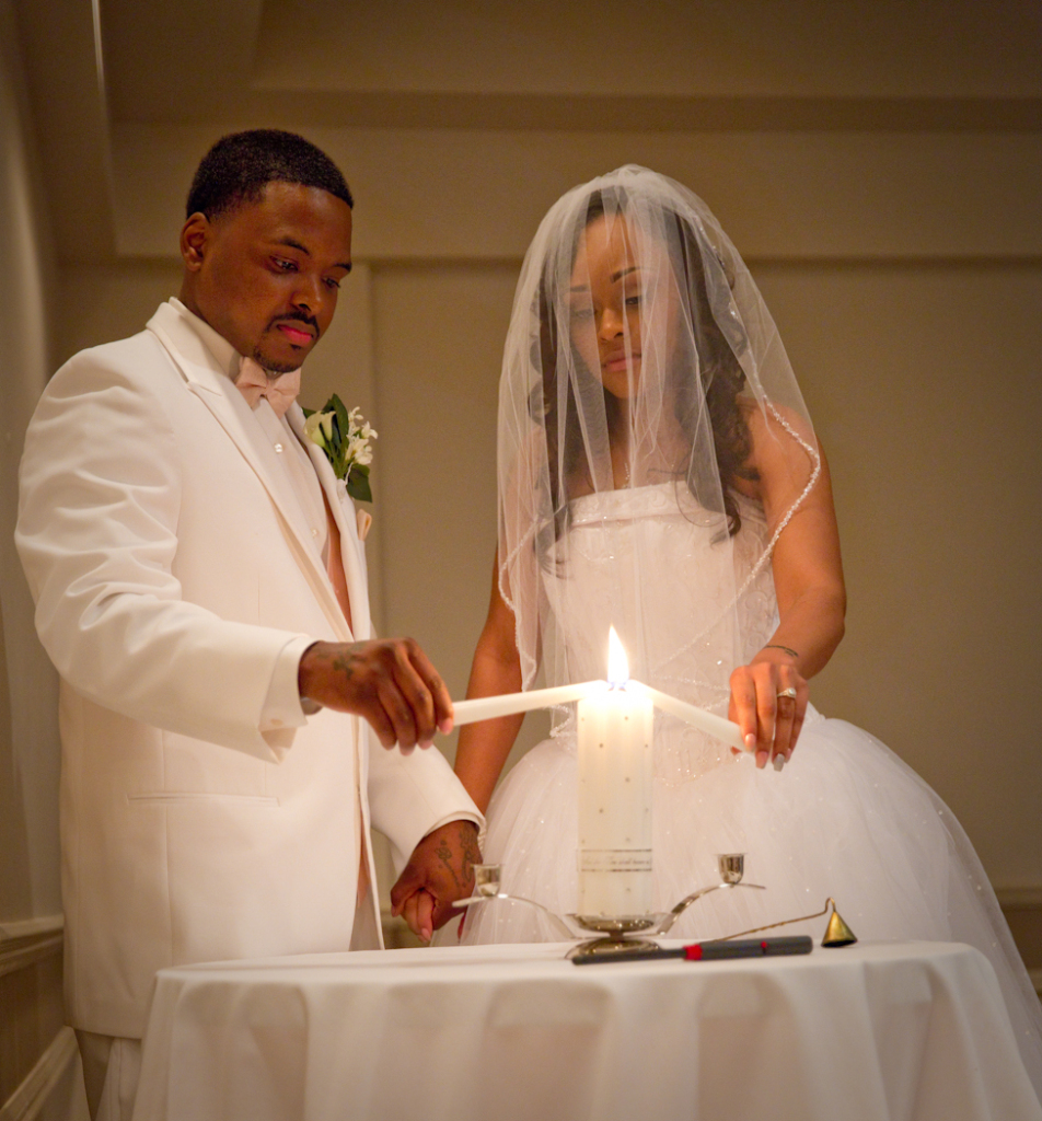 Breanna & Phillip Shelby Banquet Center Shelby Twp. MI wedding photograph